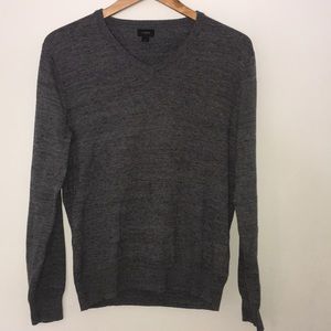 J. Crew 100% Cotton V Neck Sweater Sz S